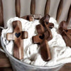 Christian Wooden Cross Set 3/6/10/20 Pcs – Handheld Prayer Cross My Heart, Encouragement Gift To Relieve Anxiety, Inspirational Easter Day Gift For Faith